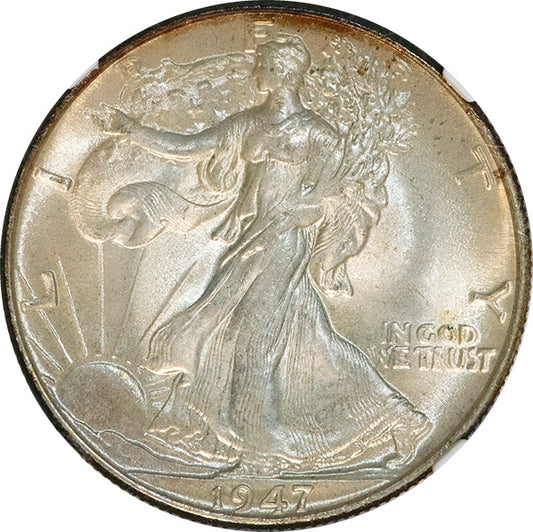 1947 Walking Liberty Half obverse