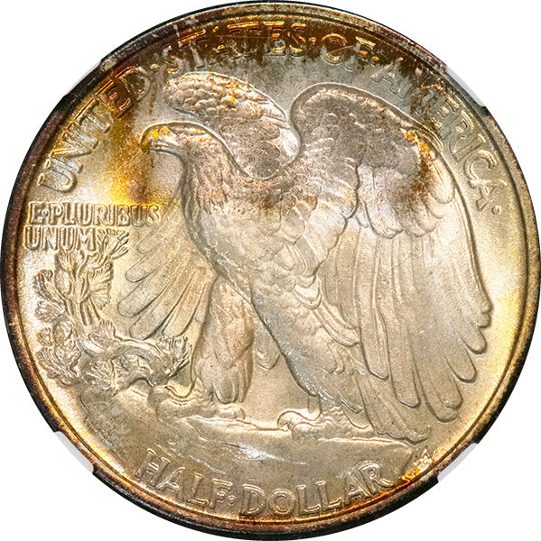 1947 Walking Liberty Half reverse