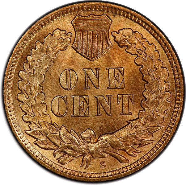 (2240) 1909-S 1C PCGS MS66RD Indian reverse
