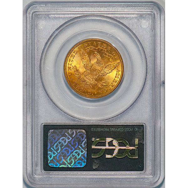 (8751) 1902-S $10 PCGS MS64 CAC Liberty reverse slab