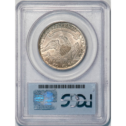 (6096)1811 50C PCGS AU58 Bust Half reverse slab
