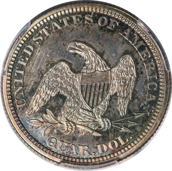 (5561) 1865 25C PCGS PR66