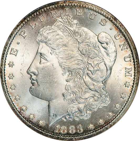 (7144) 1883-CC $1 NGC MS64 CAC Morgan obverse
