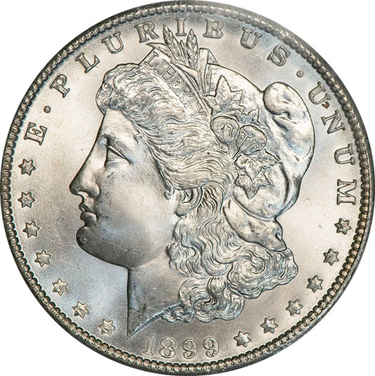 (7260) 1899-O $1 PCGS MS66 CAC Morgan obverse