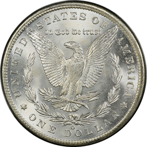 (7268) 1900-O/CC $1 PCGS MS64 CAC Morgan reverse
