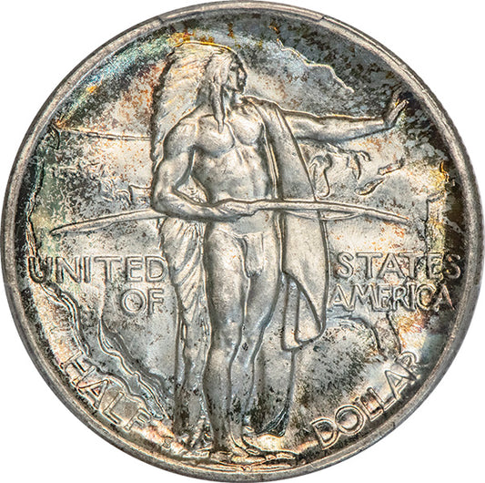 (9341) 1926-S 50C PCGS MS66 CAC Oregon obverse