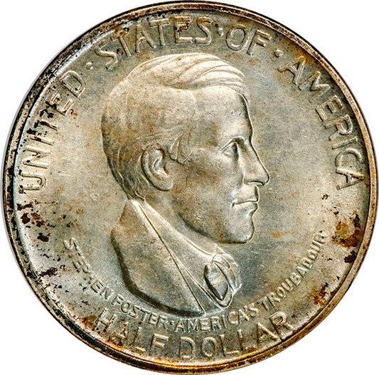 (9283) 1936 50C NGC MS61 Gold CAC Cincinnati obverse