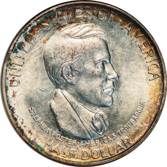 (9284) 1936-D 50C NGC MS61 CAC Cincinnati obverse