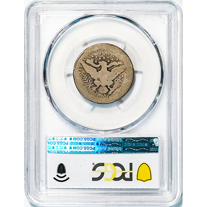 (5666) 1913-S 25C PCGS FR02 Barber  reverse slab