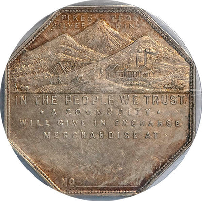 (19006) 1901 Lesher PCGS AU55 Imprint Type # reverse