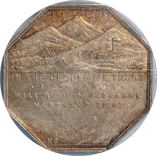 (19006) 1901 Lesher PCGS AU55 Imprint Type # reverse