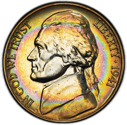 1941 5C PCGS PR67