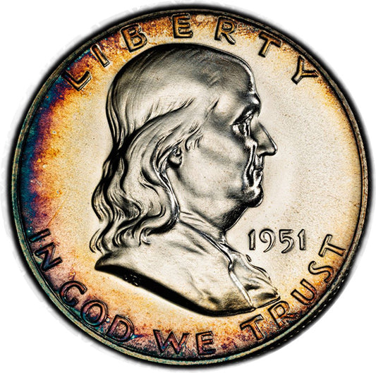 (6692) 1951 50C PCGS PR67