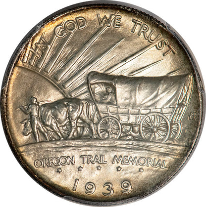 (9352) 1939 50C Oregon PCGS MS67 CAC
