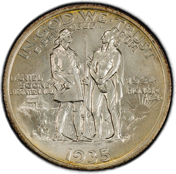 (9262) 1935/34 50C Boone PCGS MS67+ CAC