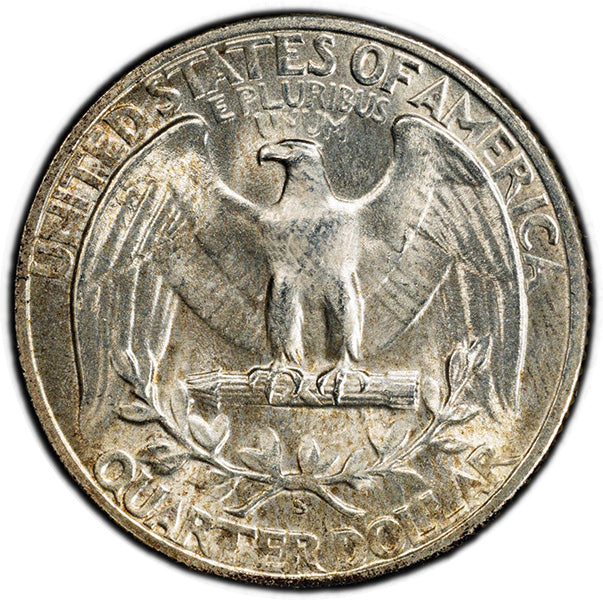 (5835) 1947-S 25C PCGS MS67+ CAC