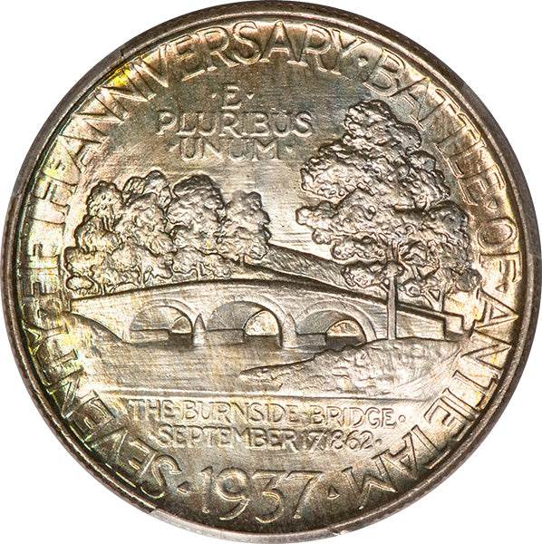 (9229) 1937 50C Antietam PCGS MS67+ CAC