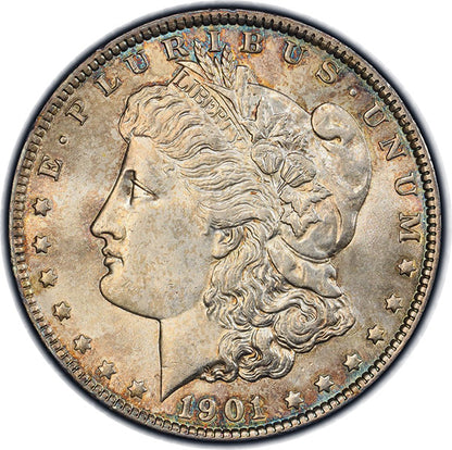 (7272) 1901 $1 PCGS MS62 CAC