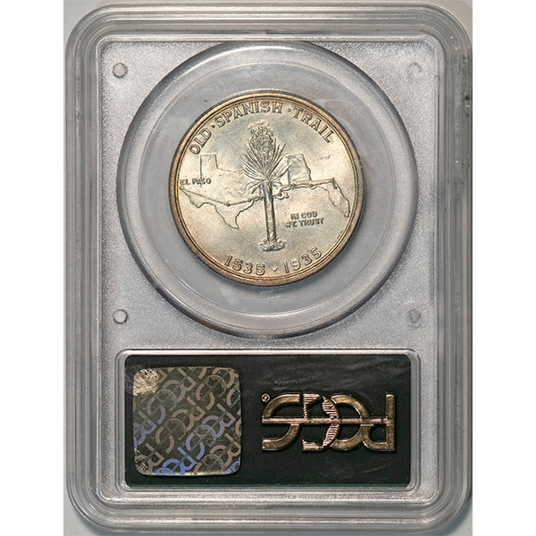 (9376) 1935 50C Spanish Trail PCGS MS65 CAC