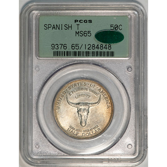 1935 50C Spanish Trail PCGS MS65 CAC