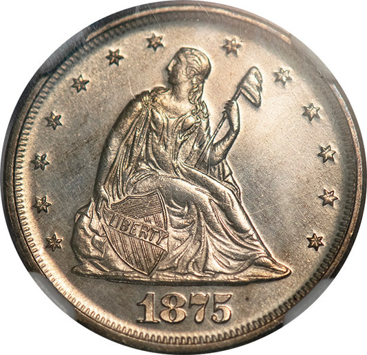 (5303) 1875 20C NGC PR64