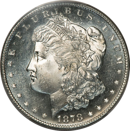 (7082) 1878-S $1 PCGS MS65 CAC
