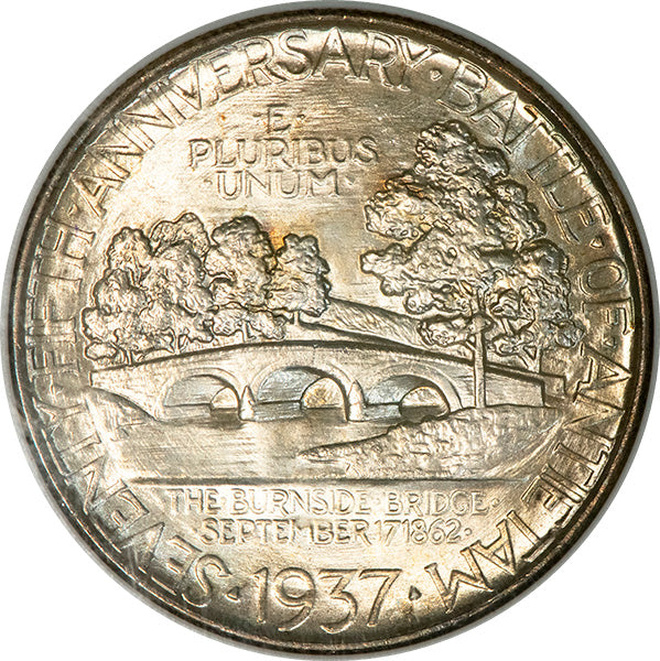 1937 50C Antietam NGC MS66 CAC
