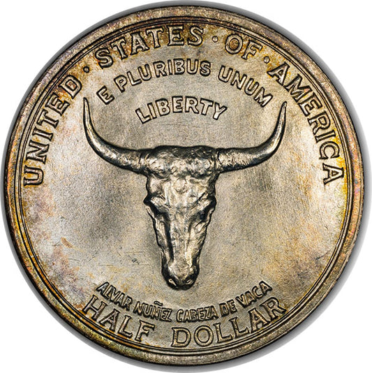 1935 50C Spanish Trail CACG MS66 CAC