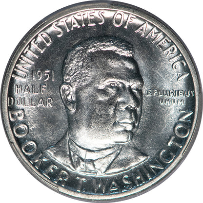 (9426) 1951-S 50C Booker T. Washington PCGS MS67PL CAC