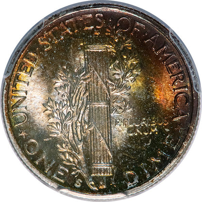 (5061) 1945-S 10C PCGS MS68FB