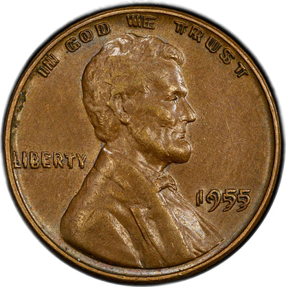 (2825) 1955 1C Doubled Die Obverse PCGS AU55 CAC