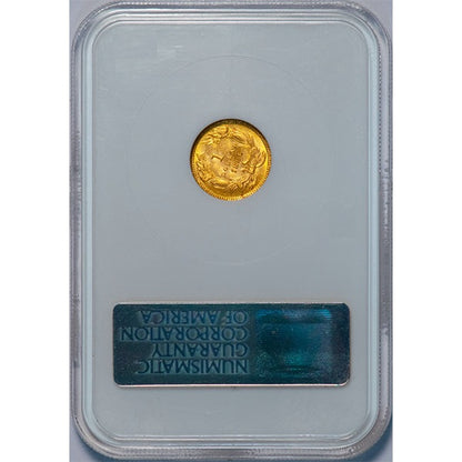 (7587) 1886 G$1 NGC MS63 Gold CAC