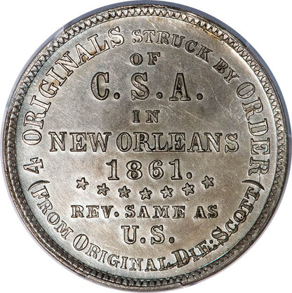 (540403) (1879) WM 50C CSA, Scott Restrike PCGS MS63 CAC