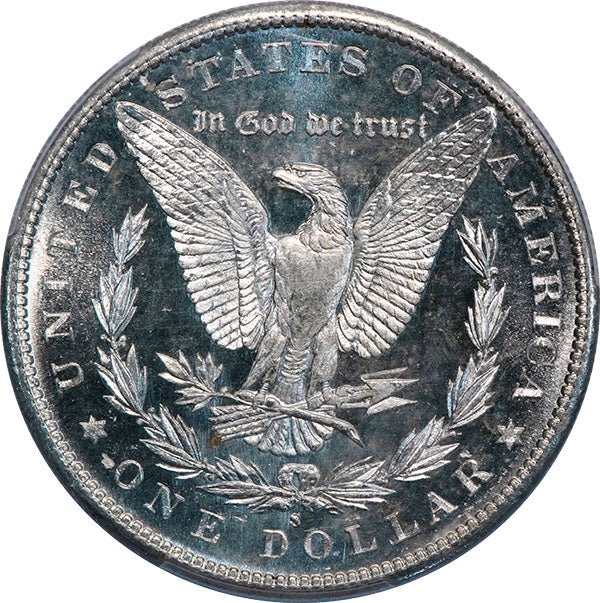 (7119) 1880-S $1 PCGS MS67PL CAC