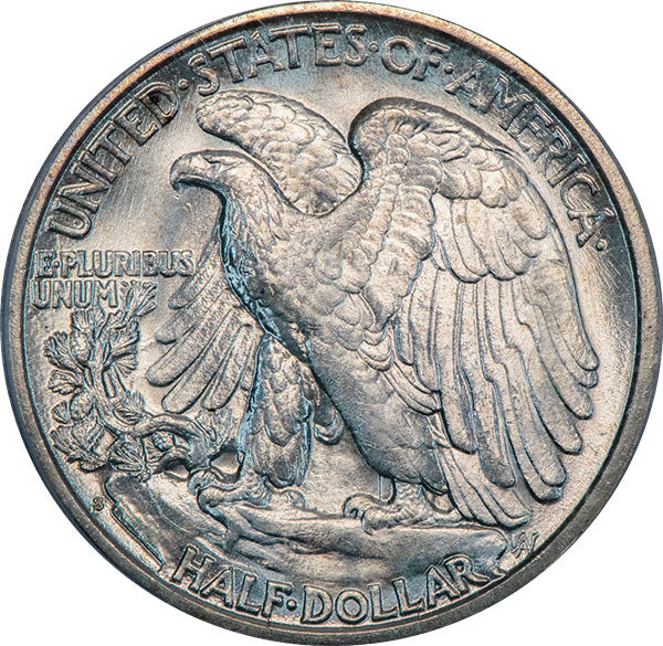 1927-S 50C PCGS MS64 CAC